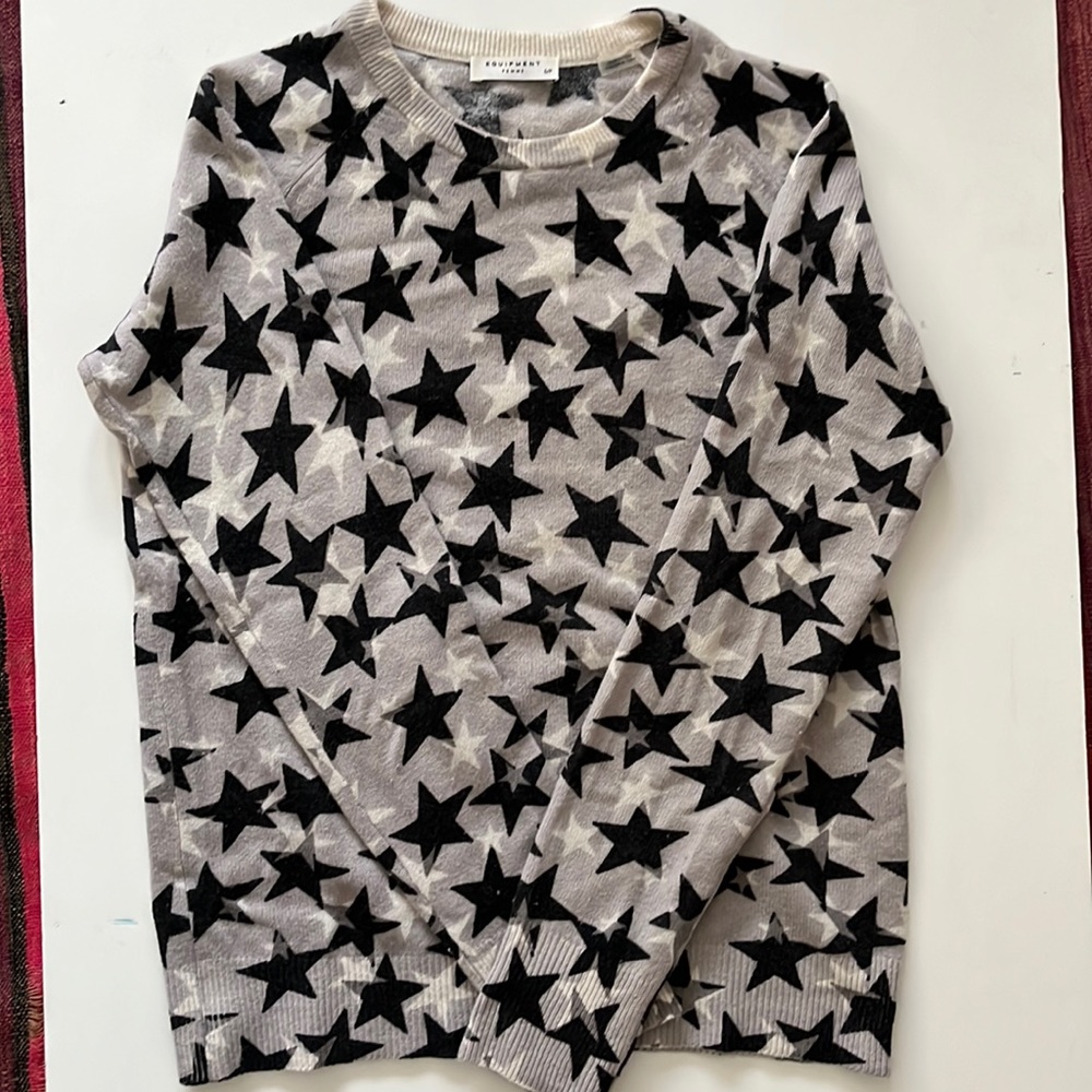 Equipment star cashmere sweater
